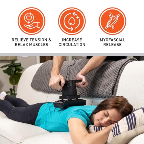 Body Sport Therapeutic Variable Speed Professional Vibrating Massager for Pain & Aching Muscle Relief – High-Powered, Effe...