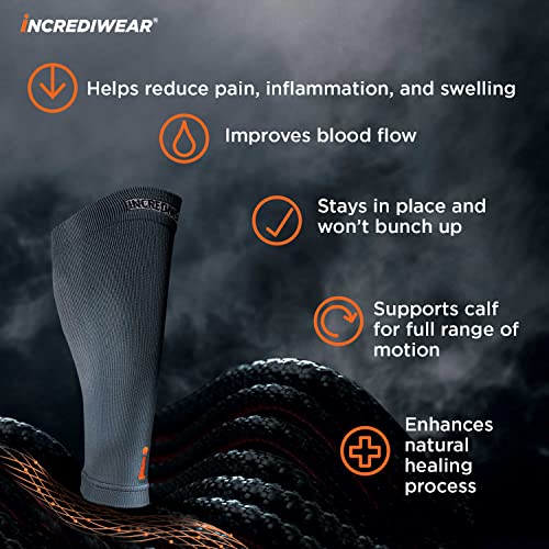 Incrediwear Calf Sleeve - Calf Sleeves for Men and Women to Help with Muscle Pain Relief, Shin Splints, and Muscle Recover...