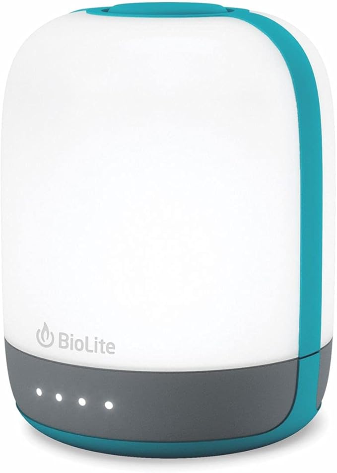 BioLite Alpenglow Multicolor USB Lantern with Rechargeable Battery and Charging Port, Alpenglow 250