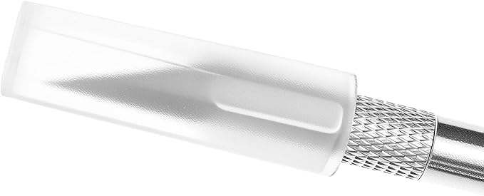 QWORK 15 Pack Hobby Knife, Precision Craft Knife with Safety Caps for Cutting, Engraving, Trimming