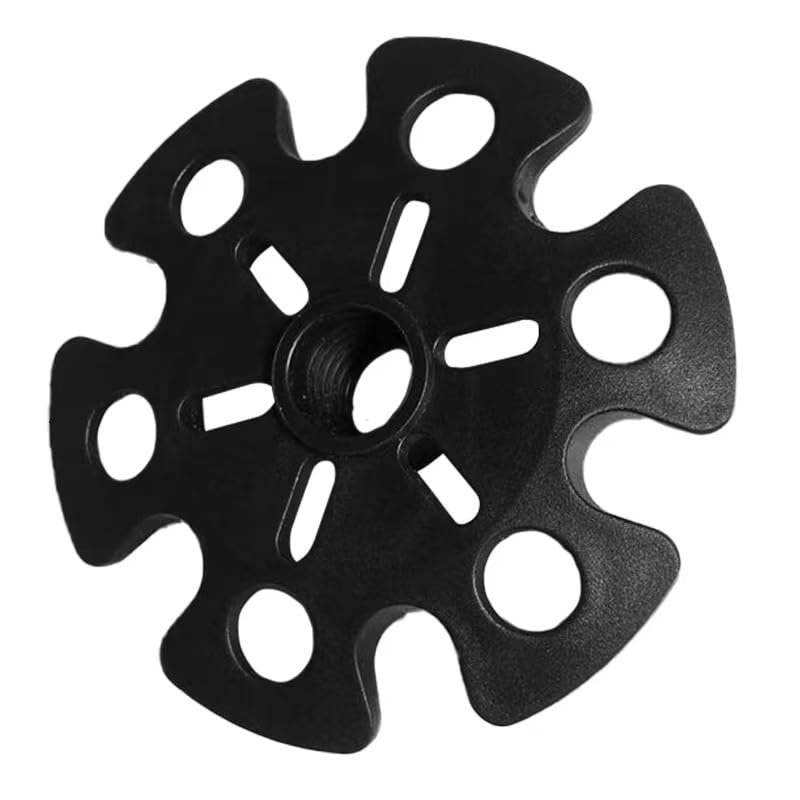 8 pcs Removable Mud Ski Basket Trekking Pole Snowflake Basket,Removable Mud Ski Basket Replacement Accessory for Hiking Poles