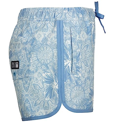 Salt Life Mens Salt Life Turtle Watch Volley Shorts
