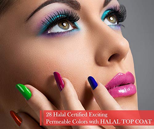 Karma Naturals Certified Halal Nail Polish - Breathable & Water Permeable, Wudu Friendly (Fareeda)