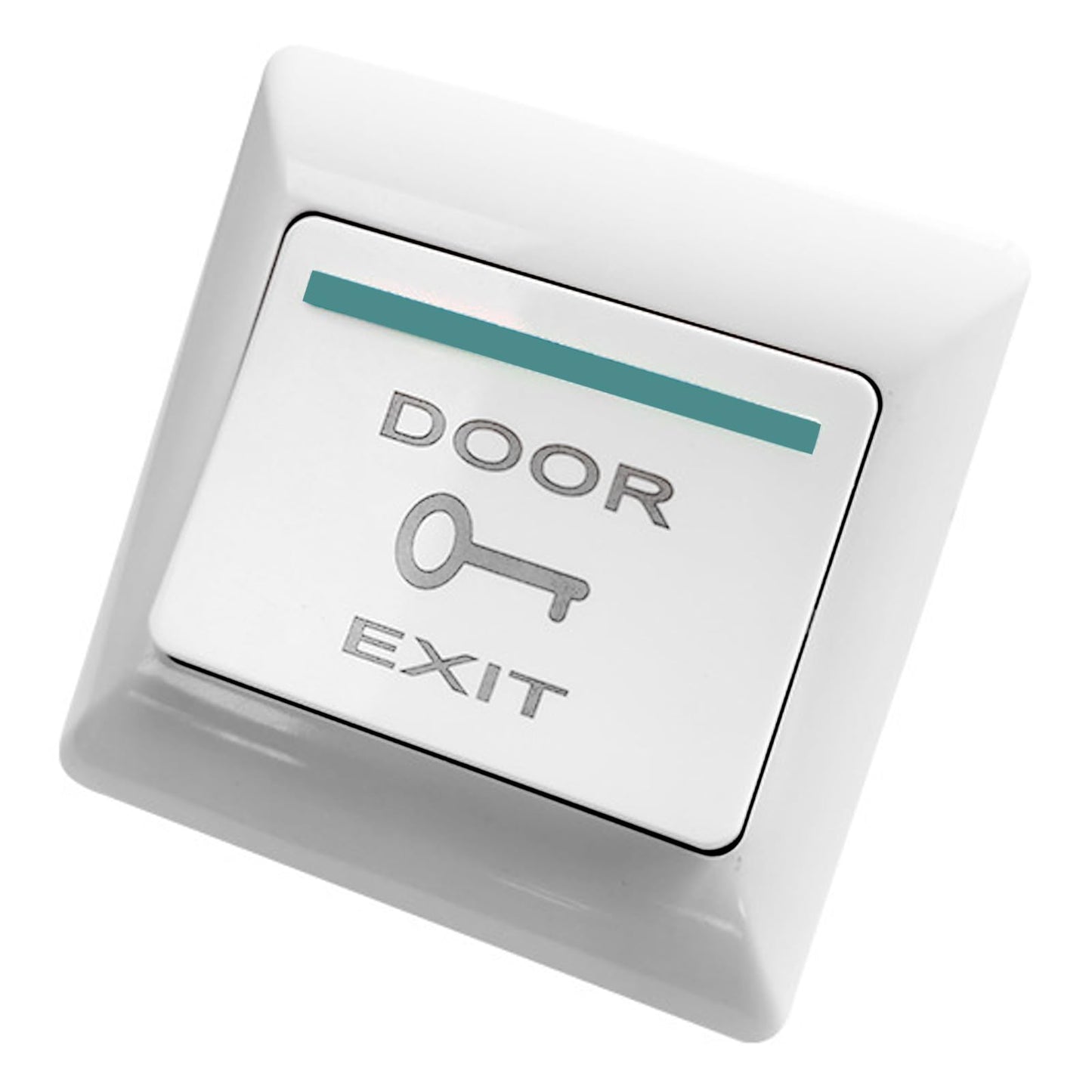 RFID Door Access Control Kit with 600LBS Electric Magnetic Lock, 110-240V AC to 12v DC 4A Power Supply, Nearness Door Entry keypad, 10 Key Fobs, and Exit Button (C2052-600LB Access Control Kit)