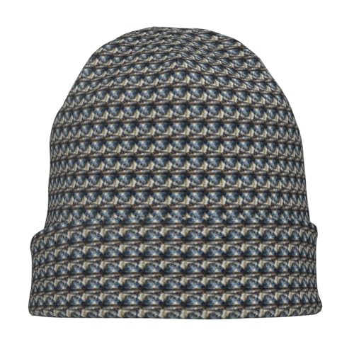 sackhg Steam Train Clouds Print Winter Beanie Hat Men Women Soft Lightweight Thermal Cap for Outdoor Skiing Wear Black