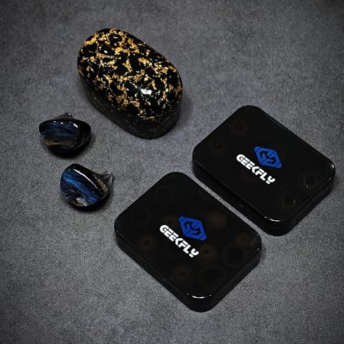 Geekfly Super 16 HiFi TWS Earbuds 16-Driver Hybrid 12*BA+2*PZT+1 Planar+1 DD Bluetooth Dual Amplifiers with Exceptional So...