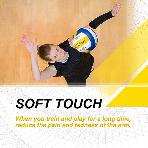 Senston Volleyball Official Size 5 - Waterproof Indoor/Outdoor Soft Volleyball for Kids Youth Adults,Beach Play, Game,Gym,...
