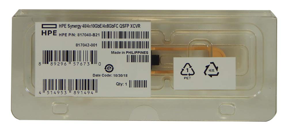 Hewlett Packard Enterprise 10Gbaset Sfp+ Transceiver (813874-B21)