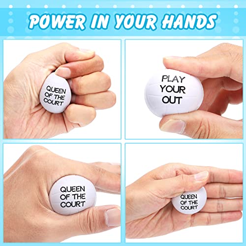 Rtteri 30 Pcs Mini Volleyball Stress Ball Team Gifts Sports Foam Mini Balls Small Volleyball Stuff Tiny Accessories for Pa...