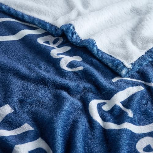 Lussena Thinking of You Gifts for Women Men – Get Well Blanket 50x60 Inch, Navy Flannel Comfort Blanket, Sympathy Throw fo...