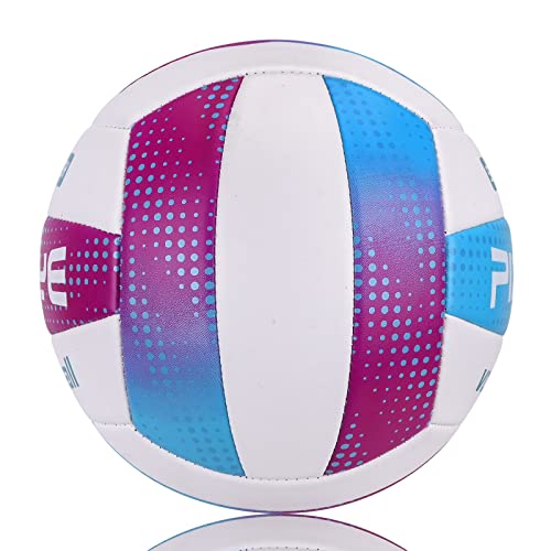 PIXUYE Volleyballs Official Size 5,Soft Outdoor Volleyball for Kids Youth Adults Indoor Park Beach Games Play(Gift for Beg...