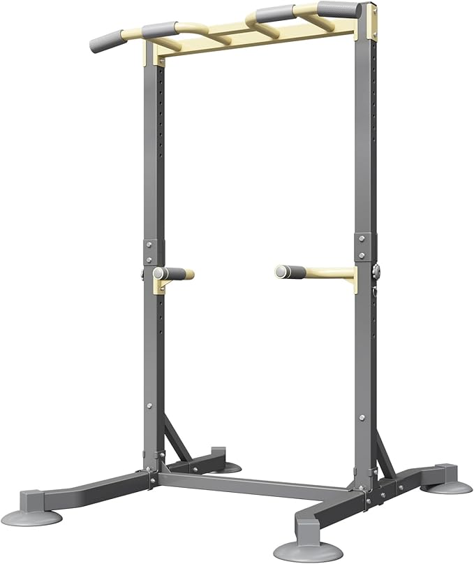 DONIUZ Multi-function Pull Up Station, Portable Workout Equipment with Pull Up Bar and Dip Station for Home Gym, Support 6...