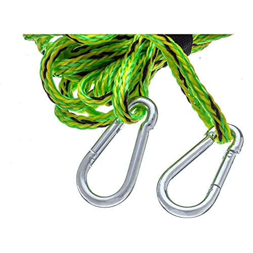Seachoice 40541 Tow/Dock Line for PWC – 3/8 Inch x 20 Foot – 2,000 Pounds of Tensile Strength – Includes Reusable Keeper