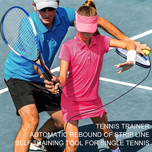 Keenso Tennis Trainer Oversize Portable Tennis Practice Set Tennis Practice Training Tool for All Ages Beginners (2 Racket...