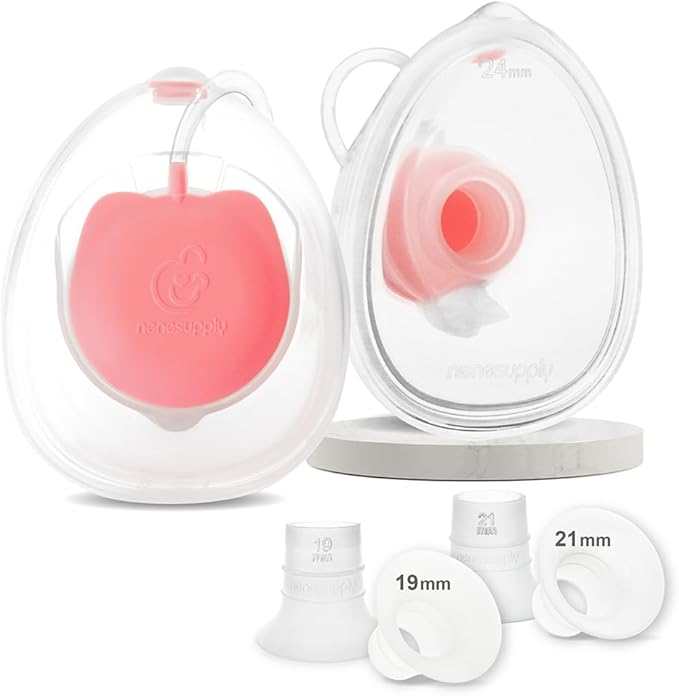 Nenesupply Handsfree Wearable Breastmilk Collection Cara Cups Caracups Compatible with Spectra S1 S2 9 Plus Breast Pumps 2...