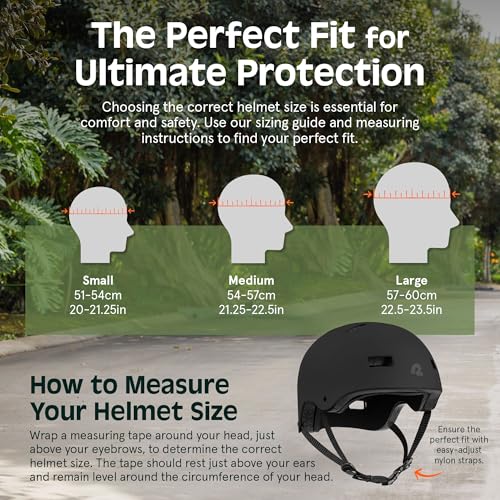 Retrospec Dakota Adult Bike Helmet for Men & Women - Multi-Sport Protection with ABS Shell, EPS Foam, 10 Vents & Removable...
