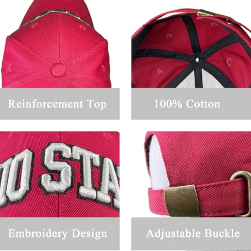 HUIGONGSHOU Sport Baseball Cap for Men Women 3D Embroidery Unisex Hats Athletic Outdoor Casual Adjustable Caps