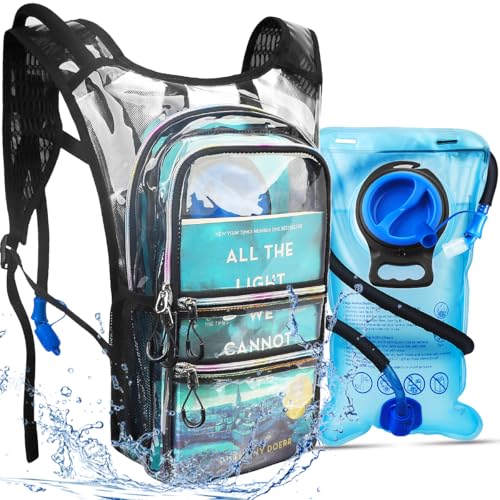 CITCAR Hydration Pack, Water Backpack with 3L Hydration Bladder Lightweight Insulation, Festival Essential, Rave Hydration...