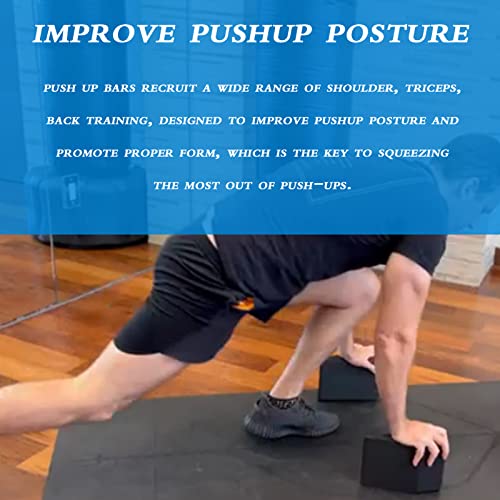 2 Pack Non-Slip Professional Squat Wedge Blocks - Heel Elevated Ramp for Squats, Calf Raises Platform for Men Women, Slant...