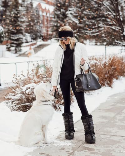 Women's Fleece Lined Leggings Weather Thick Thermal Warm Winter Tights Butt Lift High Waist Tummy Control Yoga Pants
