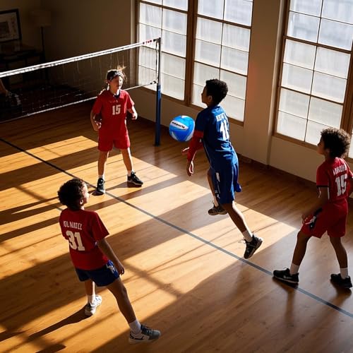 Todosports Volleyball Training Practice Official Size Indoor Outdoor Playground Sand Beach Come with Pump and Needle