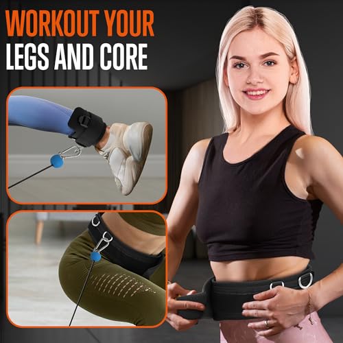 SQUATZ Apollo Board Mini: 150lb Resistance Smart Cable Machine, Functional Trainer for Full Body Workouts, Full Body Stren...