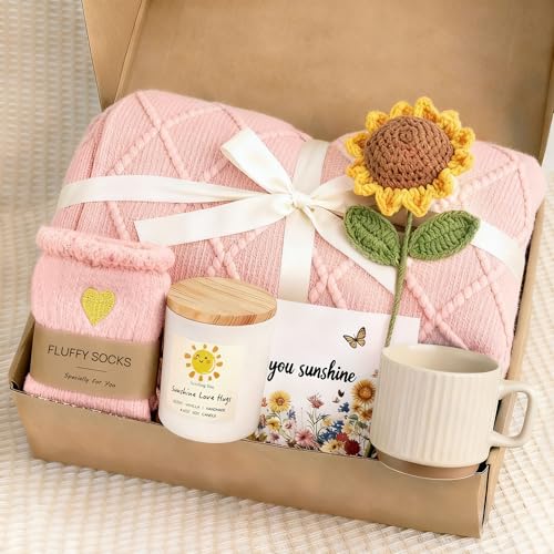 JOYIT Get Well Gifts for Women - Care Package for Women, Get Well Soon Gift Baskets Self Care Gifts, Surgery Recovery Gift...
