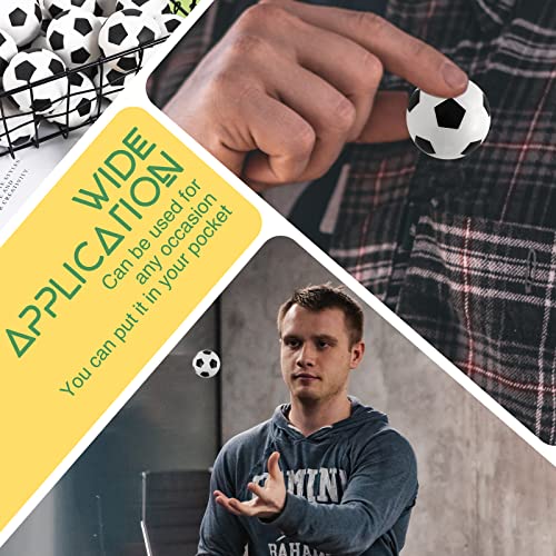 Xeehwb 30pcs Bouncy Balls,Soccer Bouncing Balls,High Bouncing Rubber Soccer Ball for Stress Relief,Multi-Item Party Favor ...