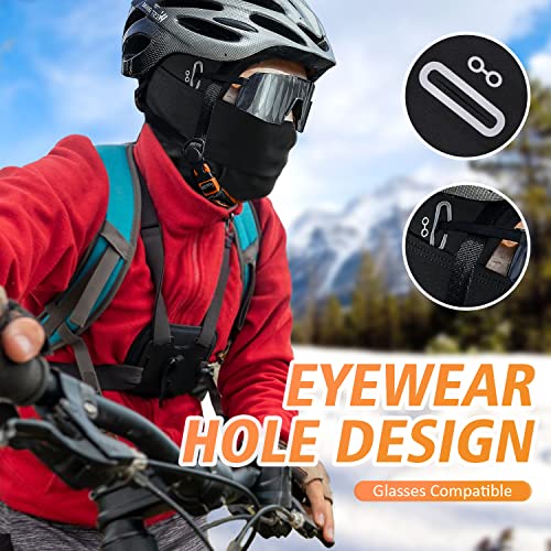 KGC Winter Balaclava for Men Women, Windproof Ski Mask Thermal Cold Weather Winter Face Mask for Skiing Cycling Helmet
