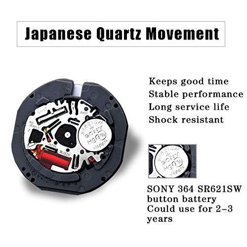 OLEVS Mens Watches Minimalist Ultra Thin Fashion Casual Analog Quartz Date Watch Waterproof Slim Simple Big Face Dress Wri...