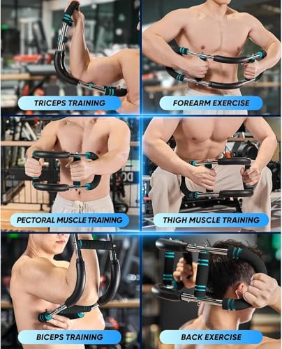 LYKAN Twister Arm Trainer, 40-100lb Adjustable Chest Workout Equipment, Arm Trainer, Twister Arm Trainer, Portable Power T...