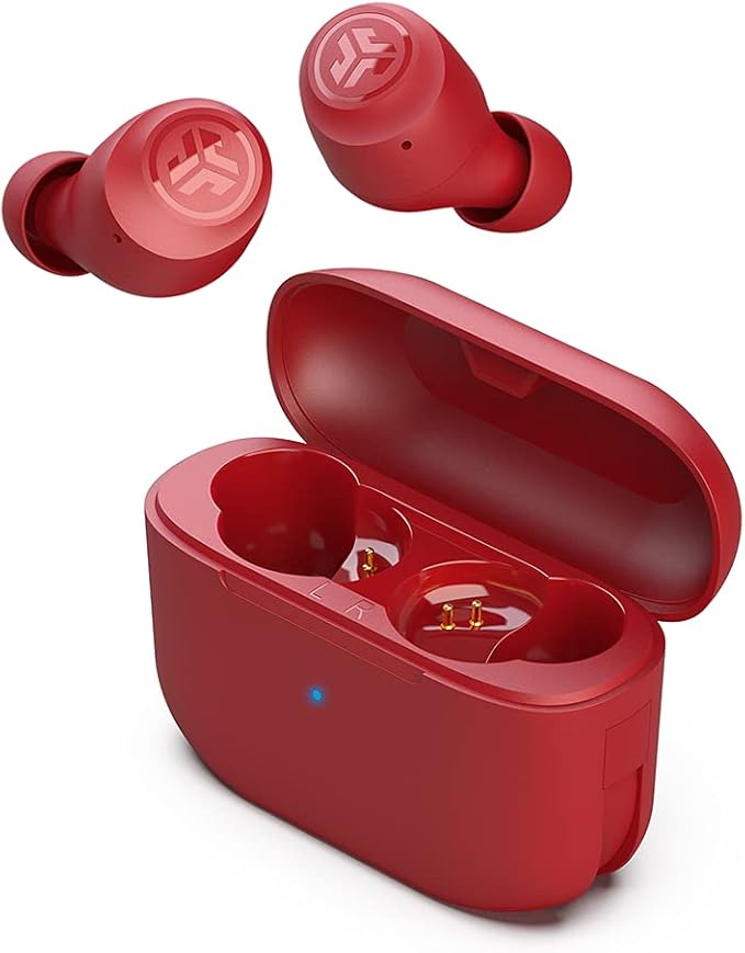 JLab Go Air Pop True Wireless Earbuds, in Ear Headphones, Bluetooth Earphones, Ear Buds with 32H Playtime, Bluetooth Earbu...