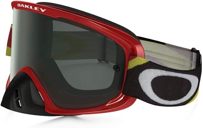 Oakley O2 MX Goggles Heritage Racer Red/Dark Grey