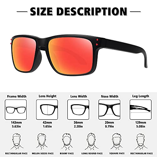 MEETSUN Polarized Sunglasses for Men Women Sports Driving Fishing Glasses UV400 Protection