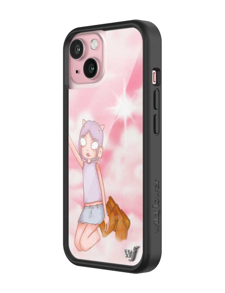 Wildflower Cases - Compatible With Iphone 15 | Protective Black Bumper, 4Ft Drop Test Certified, Women Owned Small Business | Do