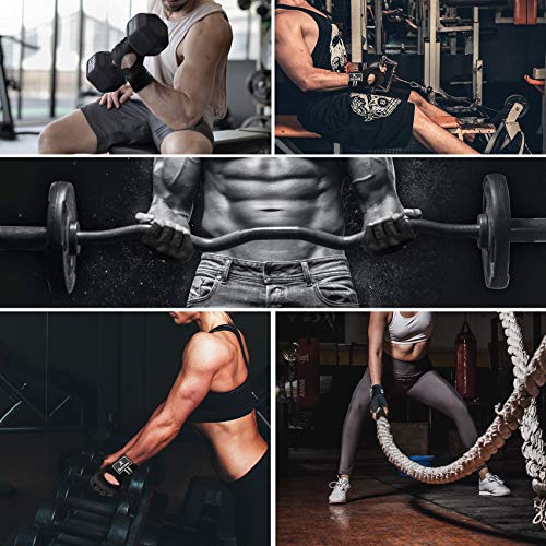 spacepower Workout Gloves, Weight Lifting Gloves for Women&Men, Lightweight Breathable Gym Gloves for Exercise