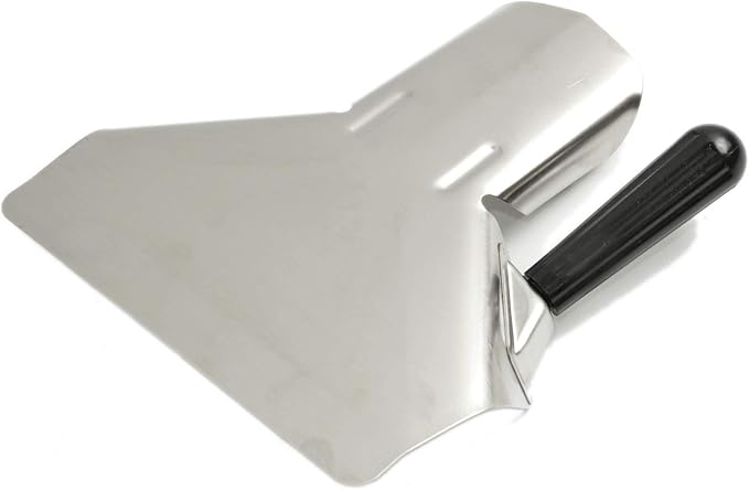 Stainless Steel French Fry Bagger Scoop Chip Popcorn Bagger Ice Candy Snacks Desserts Scooper, Right Handle
