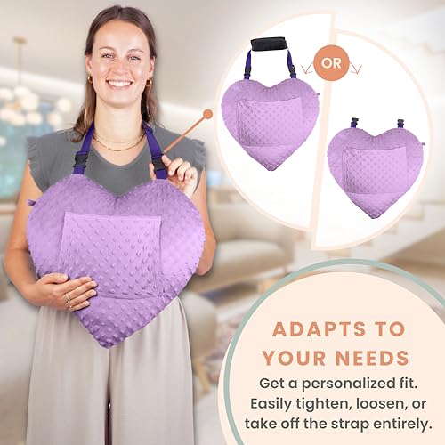 MOYOAMA Open Heart Surgery Pillow for Heart Surgery Recovery Gifts - After Bypass Surgery Must Haves, Gifts for Chest Surg...