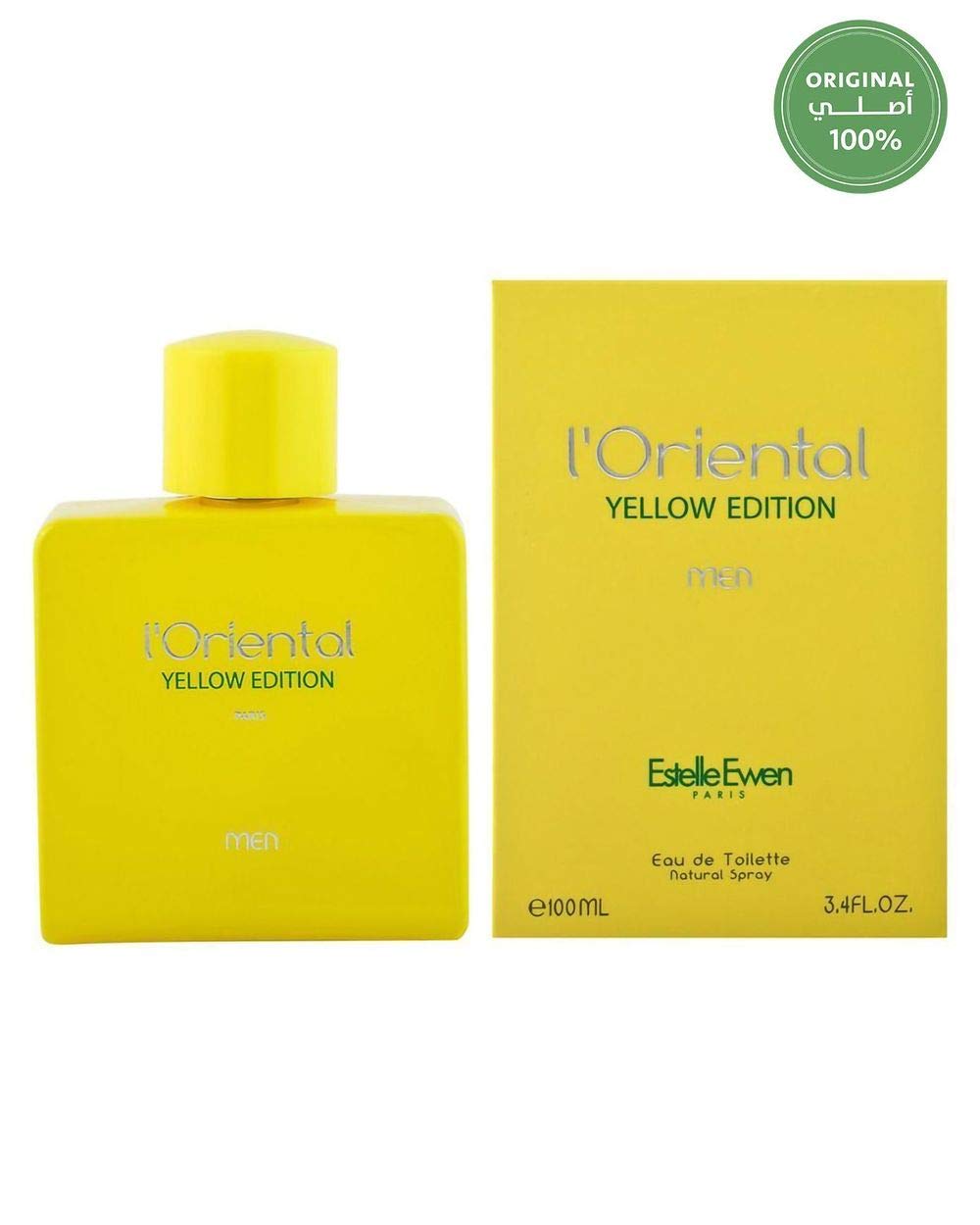 Geparlys Estelle Ewen L'oriental Yellow Edition Eau De Toilette Spray for Men, 3.4 Ounce