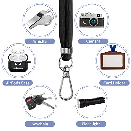 CACOE Cell Phone Lanyard 2 Pcs-1 Pcs Adjustable Neck Strap,1 Pcs Wrist Strap, 2 Pcs Pads, Universal Crossbody, Multifuctio...