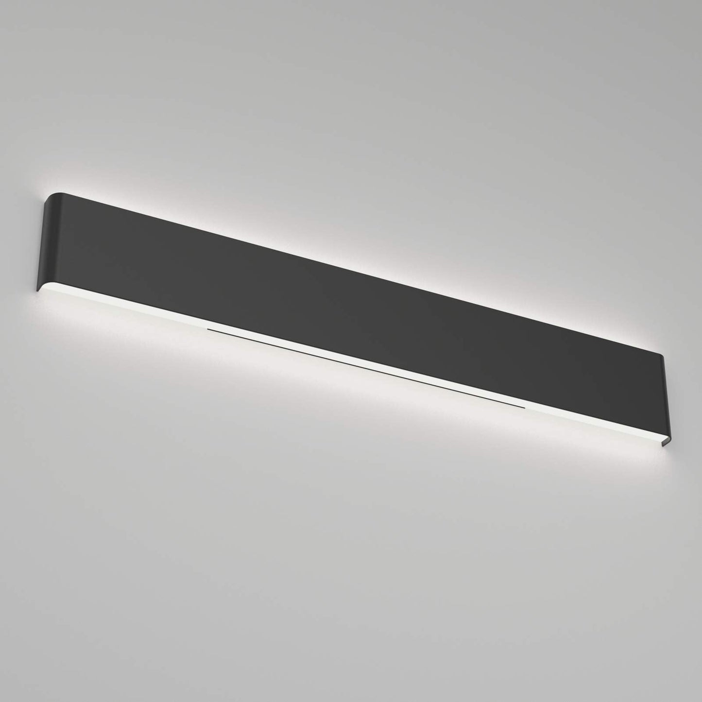 Ralbay Modern Black LED Vanity Light Fixtures, 39.3inch, Up and Down Bathroom Lighting, Cold White 6000K, Aluminum