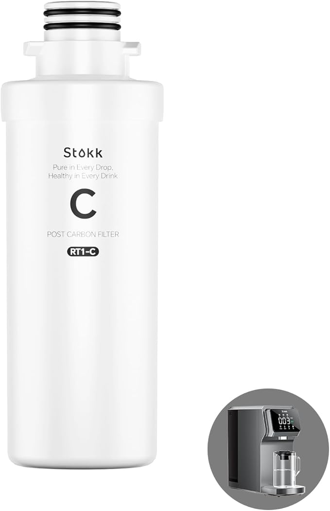 Stokk RT1-C Filter, Replacement for T1 Countertop Reverse Osmosis Water Filter, 6-12 Month Lifetime