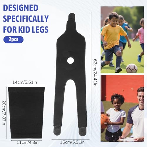 QFGasre Kids Knee Brace Sleeve Youth Knee Compression Sleeve for Children reathable Children Knees Support Pad Elastic Sof...
