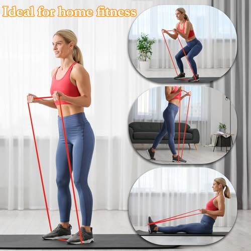 Foilswirl 8 Pcs Resistance Bands Pull up Bands Pull up Assistance Bands Exercise Workout Bands for Working Out Muscle Trai...