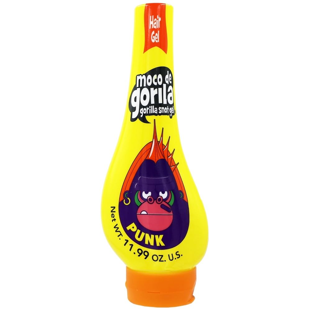 Moco de Gorila Punk Hair Gel | Indestructible Hair Styling Gel for Extreme Long-lasting Hold, Gorilla Snot Gel is the Ultimate H
