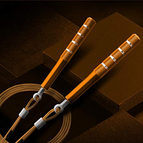 Jump Rope, Wastou Speed Jumping Rope for Training Fitness Exercise, Adjustable Adults Workout Skipping Rope for Men, Wome...