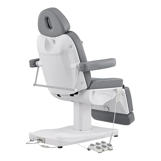 Dir Full Electrical Medical Aesthetic Chair Facial Beauty Bed Podiatry Doctors Office Chair with 3 Motors Ink