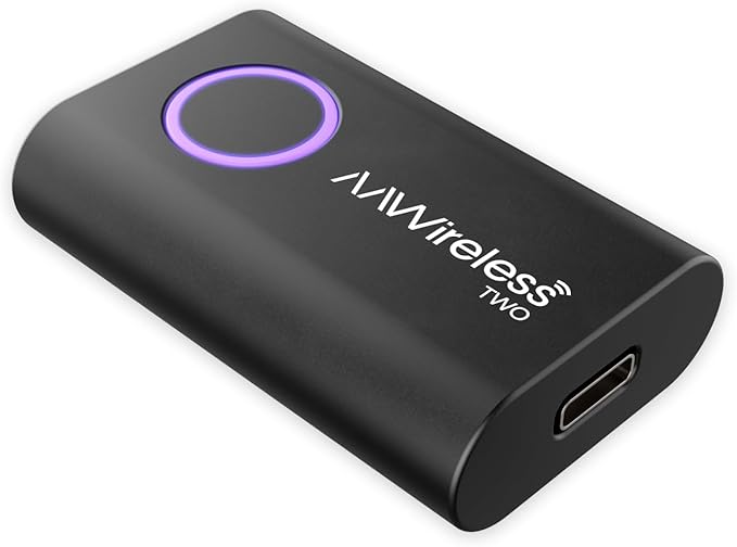 AAWireless Two - Android Auto Wireless Adapter - Convert Factory Wired Android Auto to Wireless - Multifunctional Button -...