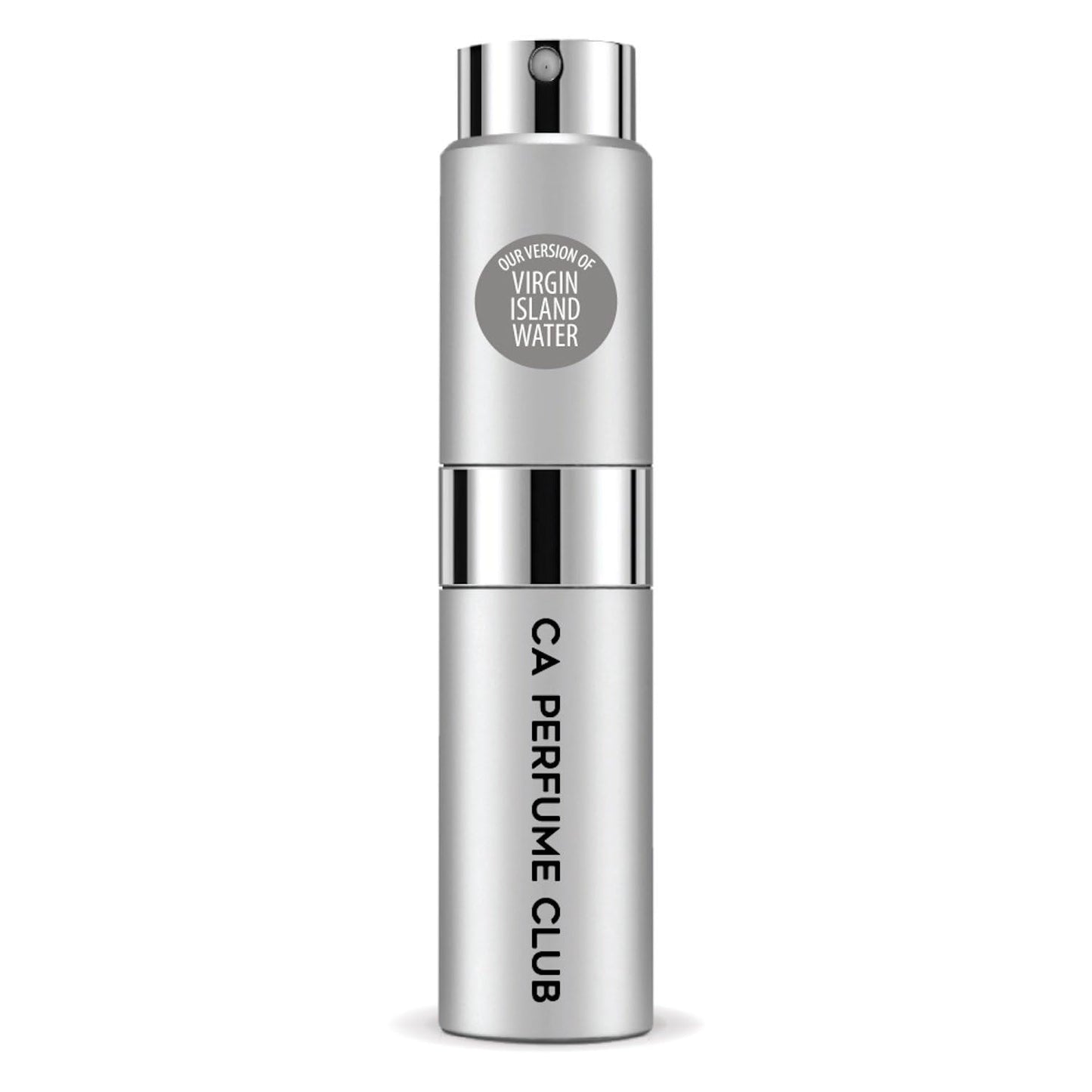 CA Perfume Impression of Virgin Island Water for Women and Men Citrus Scent Long Lasting Unisex Fragrance Eau De Parfum Travel Size Refillable Atomizer Spray 0.27 Fl Oz 8ml