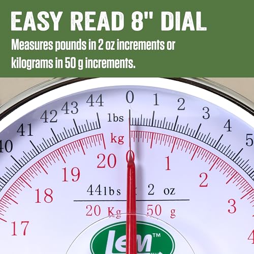 LEM Products 44 lb. Stainless Steel Scale, Silver